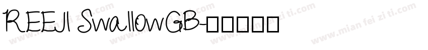 REEJI SwallowGB字体转换